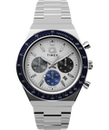 TW2Y36200 Q Timex® Chronograph 40mm Stainless Steel Bracelet Watch Primary Image