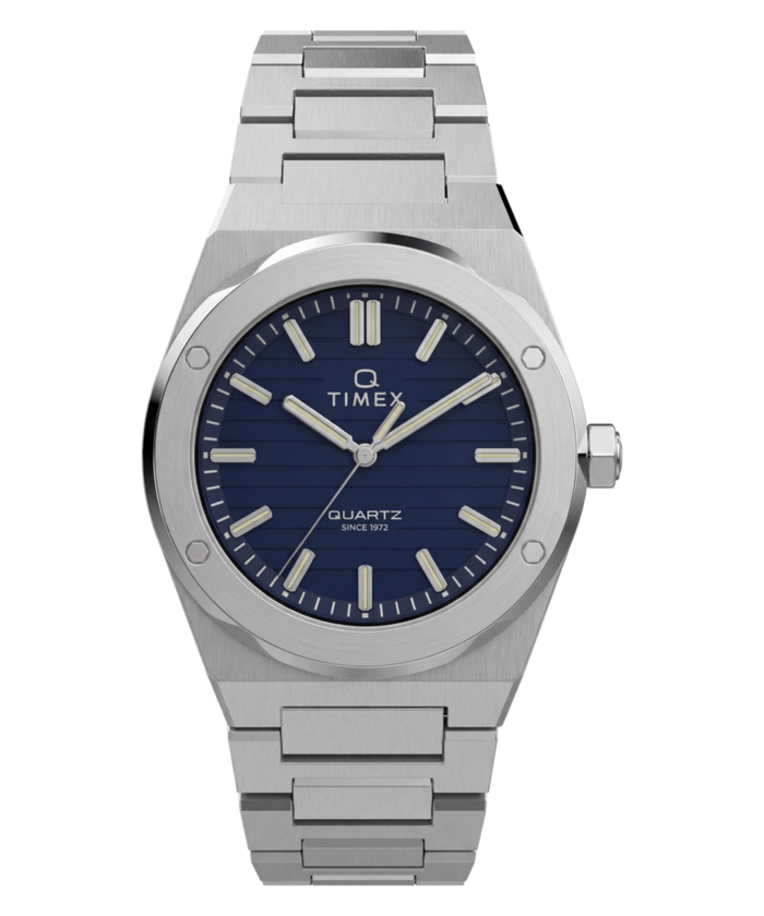 TW2Y81400 Q Timex Marbella 40.5mm Stainless Steel Bracelet Watch Primary Image