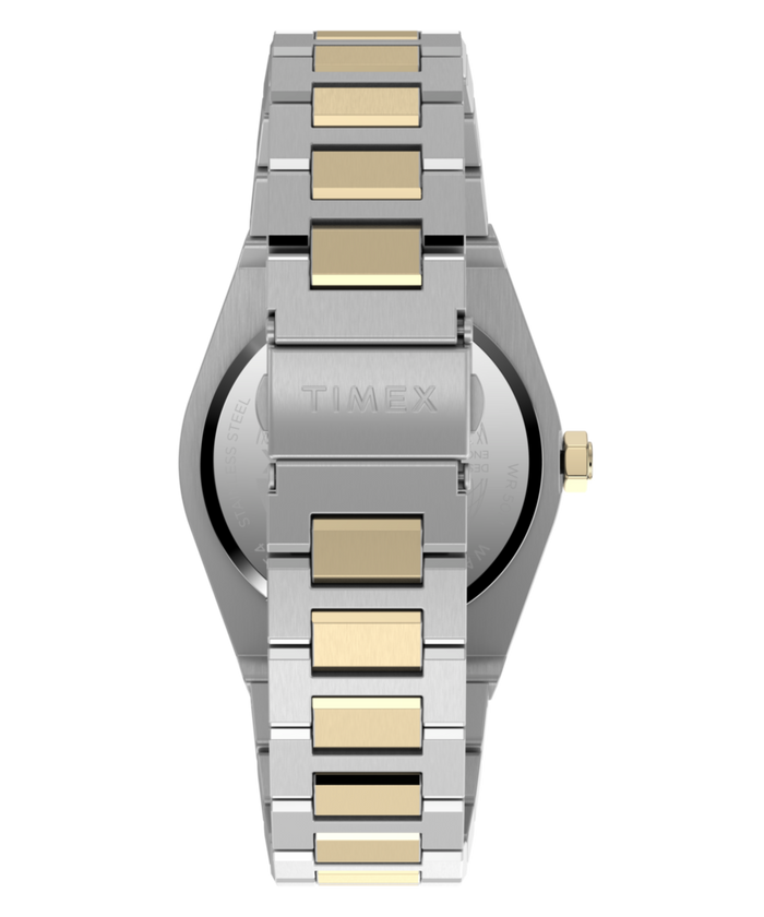 TW2Y81500 Q Timex Marbella 40.5mm Stainless Steel Bracelet Watch Strap Image