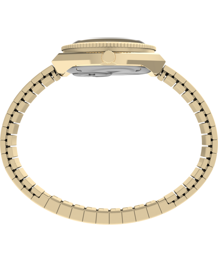TW2Y57500 Q Timex® Mini 30mm Stainless Steel Expansion Band Watch  Profile Image