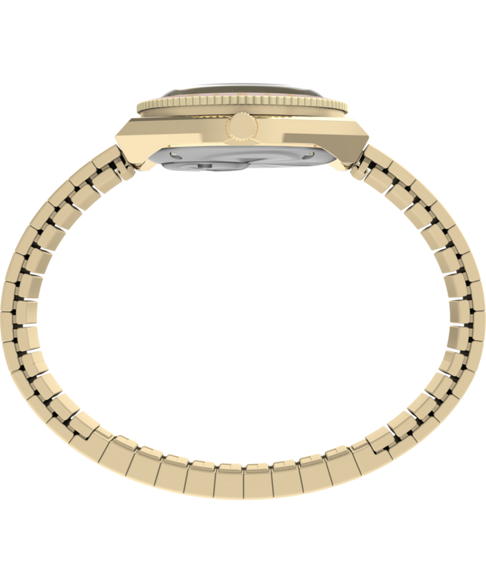 TW2Y57400 Q Timex® Mini 30mm Stainless Steel Expansion Band Watch  Profile Image