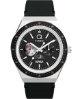 TW2Y56800 Q Timex NASA 40mm Leather Strap Watch Primary Image