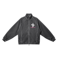“Redeemz- It”  Unisex Vintage Wash Full Zip Mesh Jacket