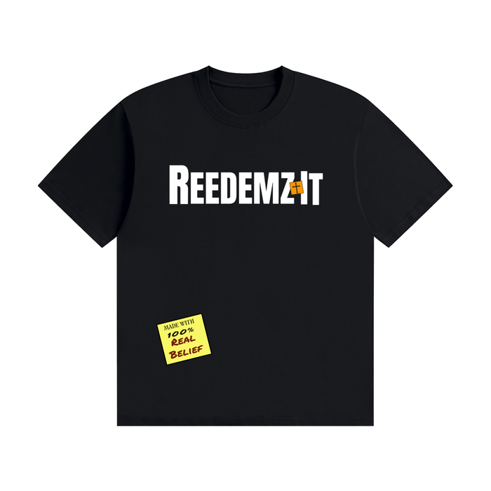 “Redeemz-It” Unisex Seamless Cotton T-Shirt
