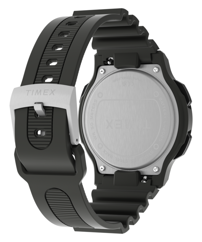TW5M74000 Retroware Digital 46mm Resin Strap Watch Caseback with Attachment Image