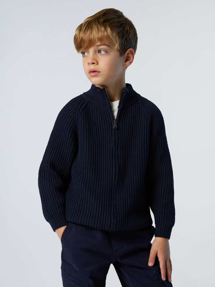 2 | Navy blue | full-zip-7gg-knitwear-796140