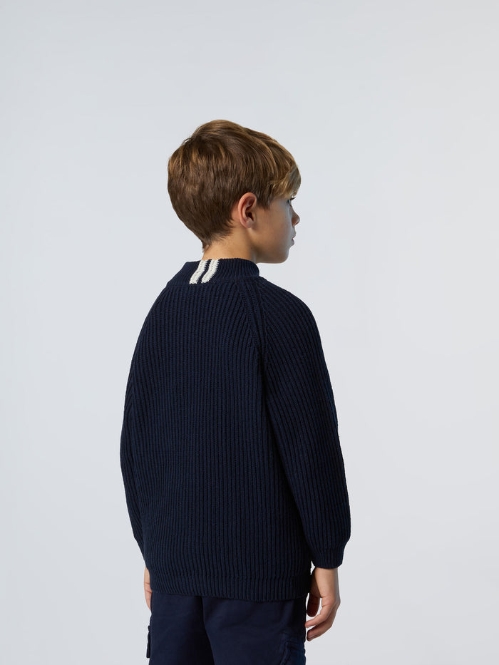 4 | Navy blue | full-zip-7gg-knitwear-796140