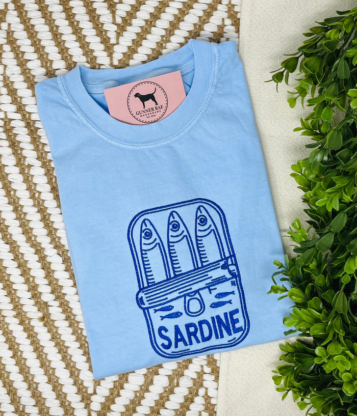 Sardine Embroidered T-shirt or Sweatshirt
