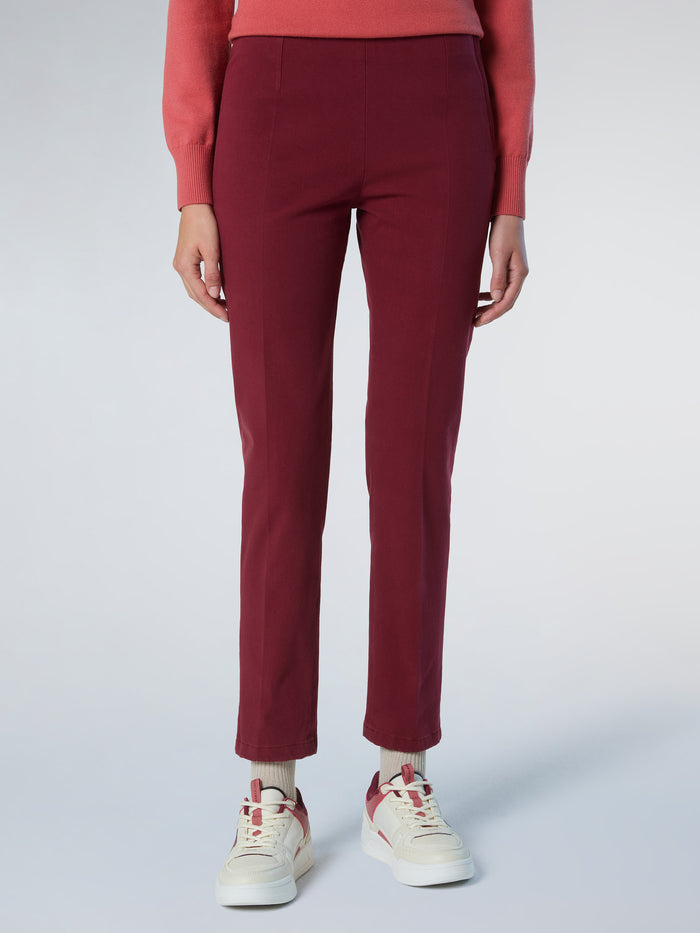 1 | Deep red | slim-fit-stretch-cotton-long-trouser-074686