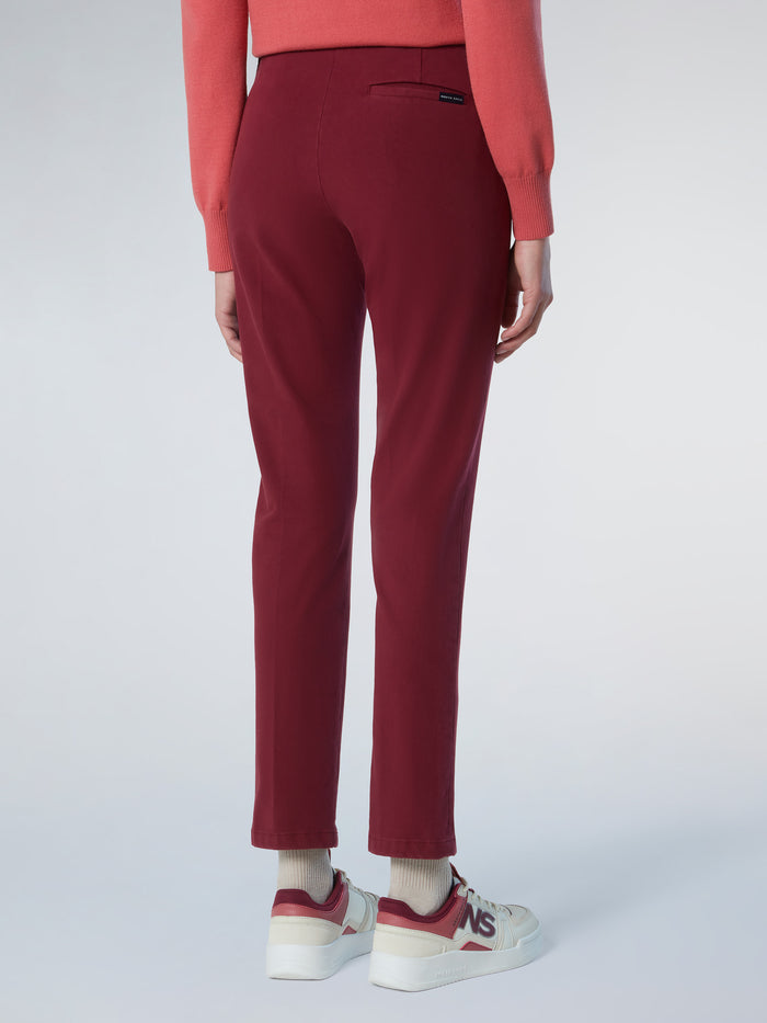 4 | Deep red | slim-fit-stretch-cotton-long-trouser-074686