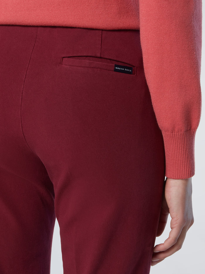 5 | Deep red | slim-fit-stretch-cotton-long-trouser-074686