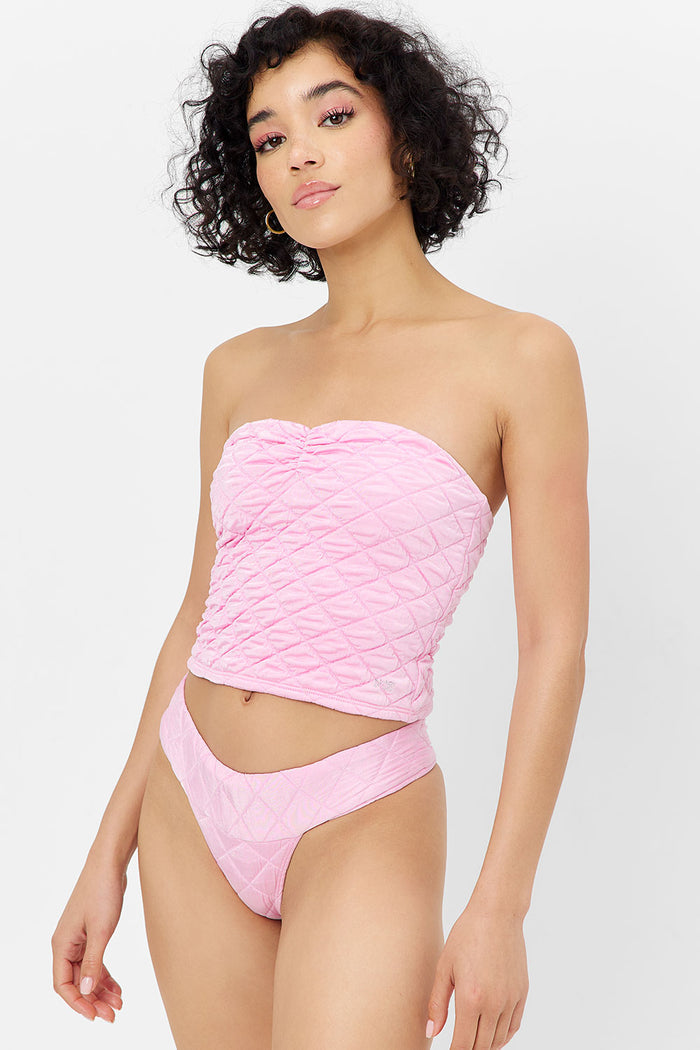 Sofia Thong Bikini Bottom Baby Pink