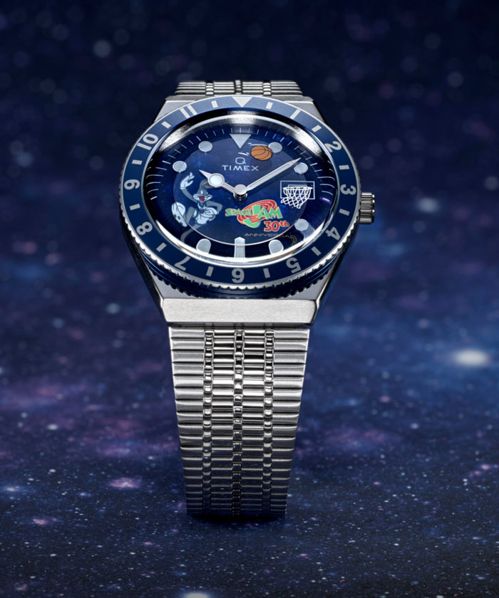 TW2Y79100 Space Jam 30th Anniversary x Q Timex Limited Edition 38mm Stainless Steel Watch Collab Additional Image