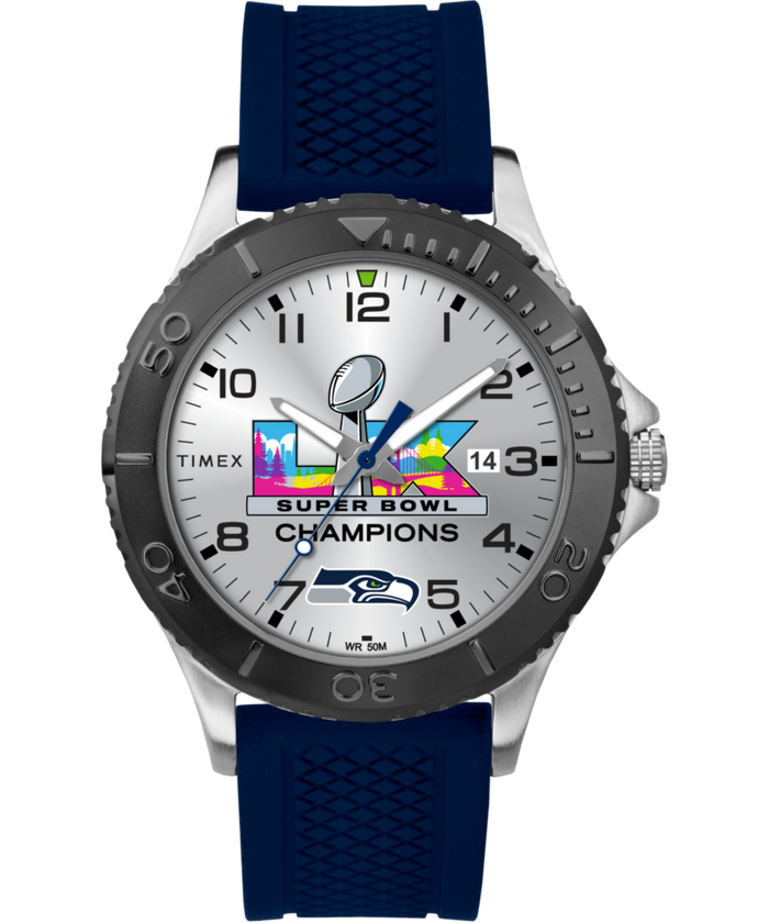 TW6A17400 Super Bowl LX Champions Seattle Seahawks-Timex Gamer Primary Image
