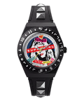 TW6A35000 SUPERGIRL x Blondie x Q Timex 36mm Leather Strap Watch Primary Image