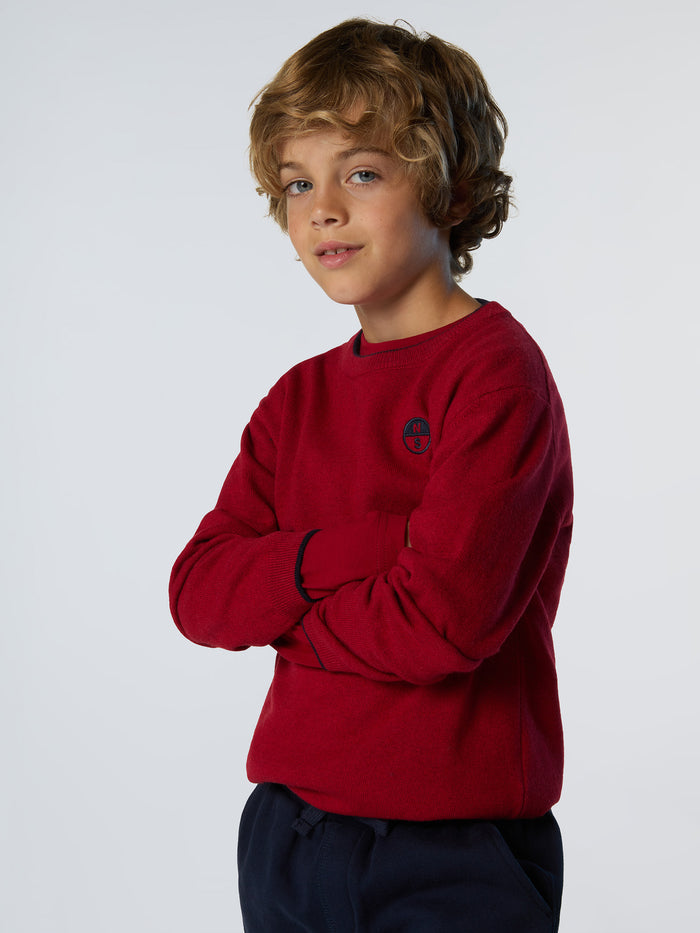 2 | Red lava | crewneck-12gg-knitwear-796135