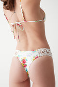 Tanner Shine Cheeky Bikini Bottom Sweet Hibiscus