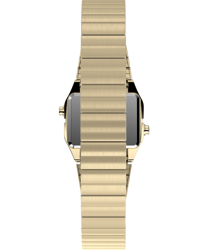 TW2Y46600 Teeny Tiny Timex Endorsed by Dimepiece 20mm Stainless Steel Expansion Band Watch with Perfect Fit Strap Image