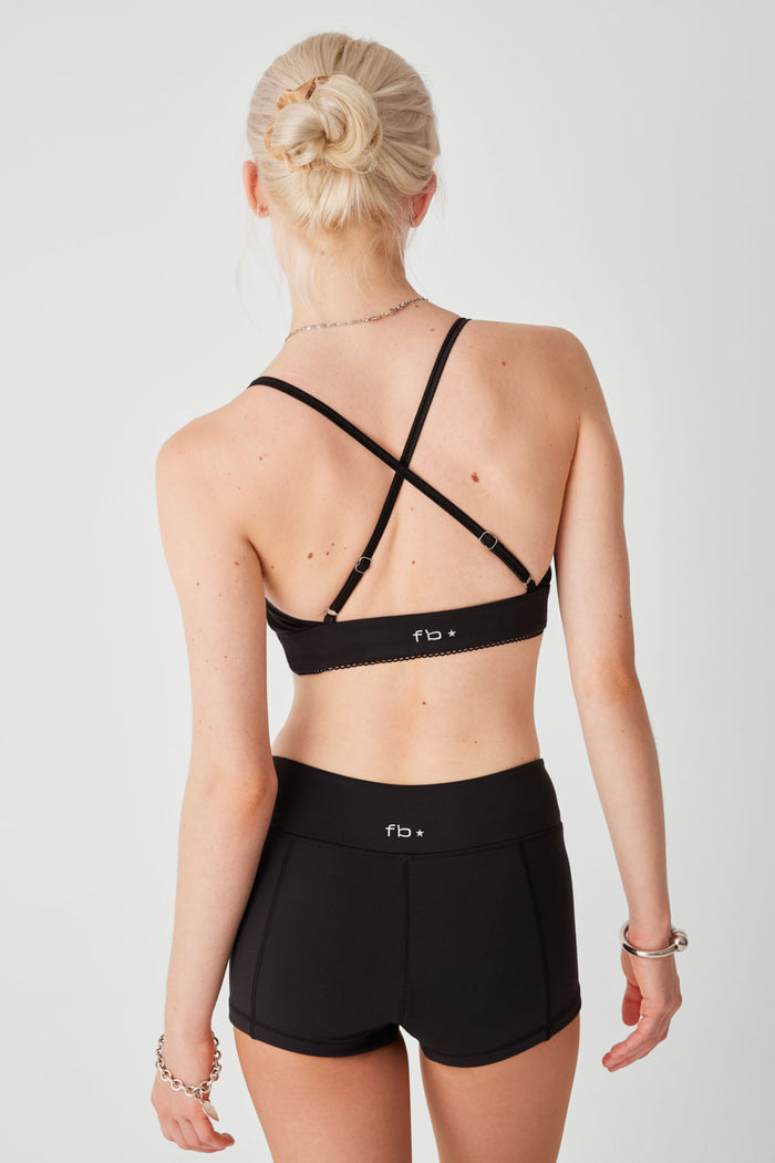 Theo Sports Bra Black