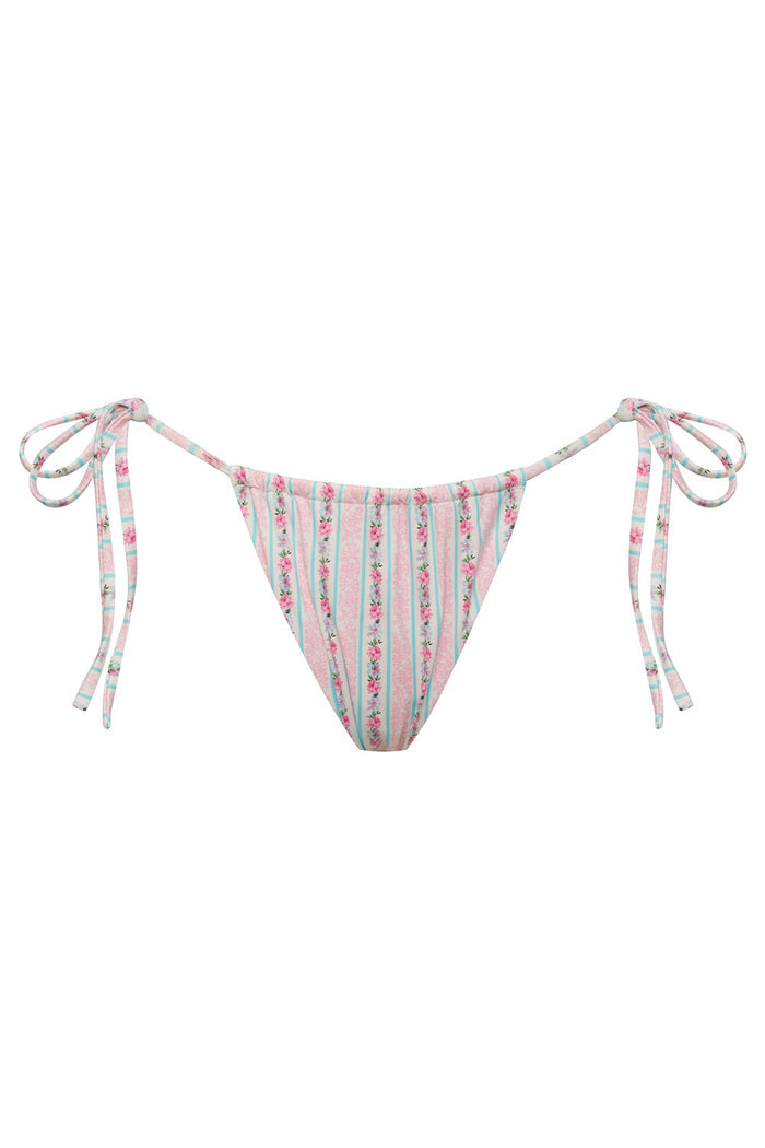 Tia Floral String Bikini Bottom French Holiday