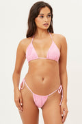 Tia Flowerchild Terry Triangle Top