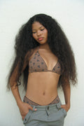 Tia Waffle Triangle Bikini Top Lullaby