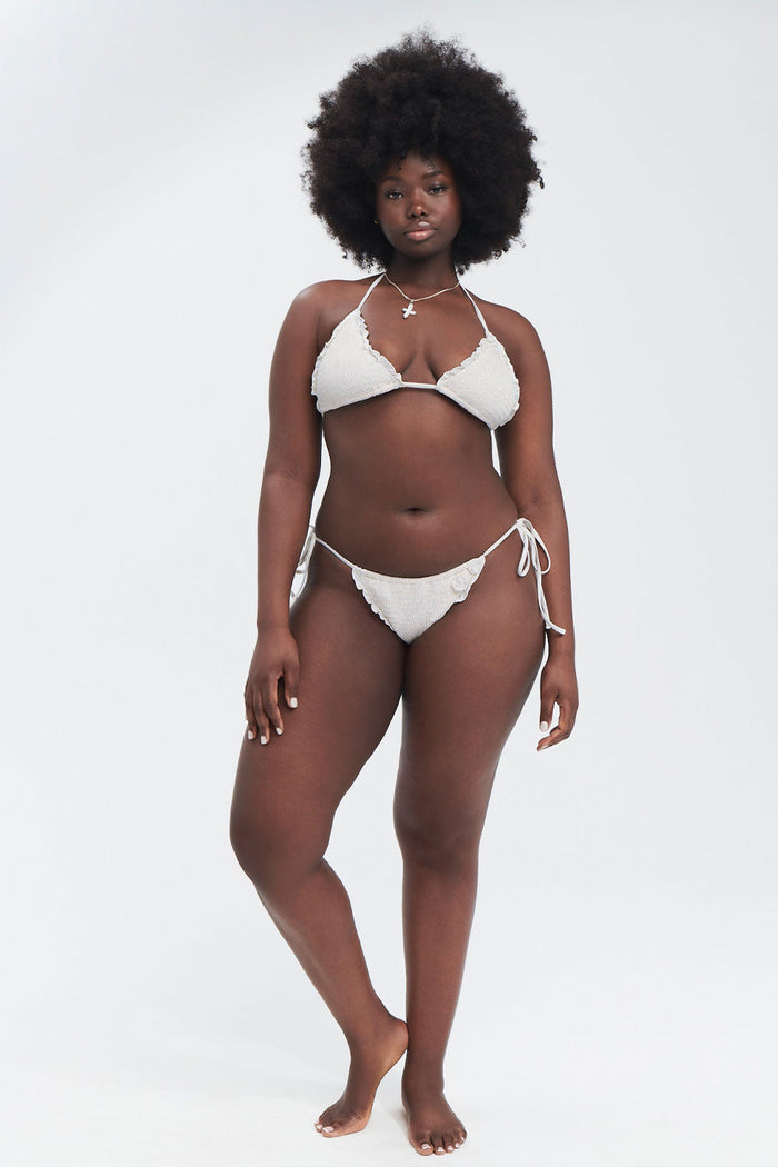 Tiana Ruffle String Bikini Bottom Sunrose