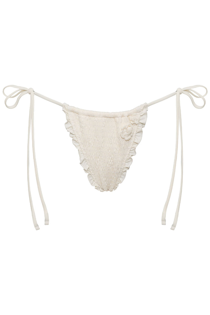 Tiana Ruffle String Bikini Bottom Sunrose
