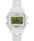 TW2V20100 Timex 80 36mm Glossy White Resin Bracelet Watch Primary Image