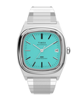 TW2Y07300 Timex® Automatic 1983 E Line 34mm Stainless Steel Expansion Band Watch Primary Image