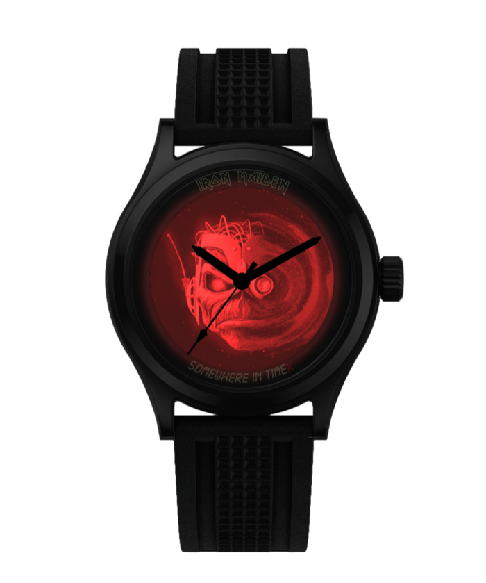 TW6A34000 Timex for Iron Maiden 1986 Tribute 40mm HNBR Strap Watch Collab Additional Image