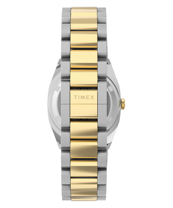 TW6A00800 Timex® Quartz E Line 30mm Stainless Steel Bracelet Watch  Strap Image