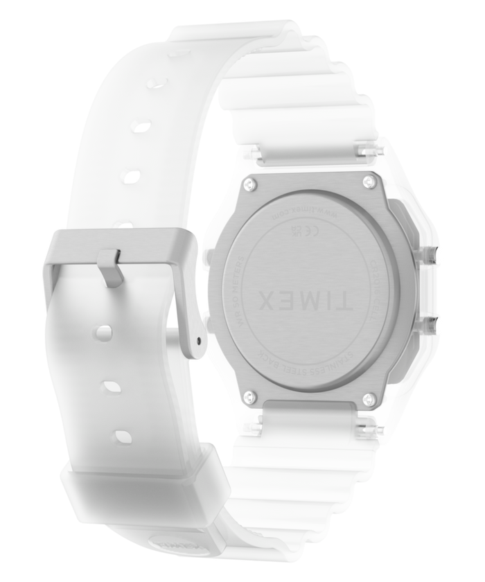 TW2Y36400 Timex T80 34mm Resin Strap Watch Caseback with Attachment Image