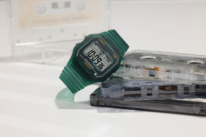 TW2Y34100 Timex T80 34mm Resin Strap Watch Campaign Key Silhouettes (Beauty shots) Image