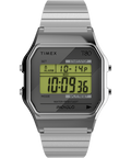 TW2R79100 Timex T80 34mm Stainless Steel Expansion Band Watch Primary Image