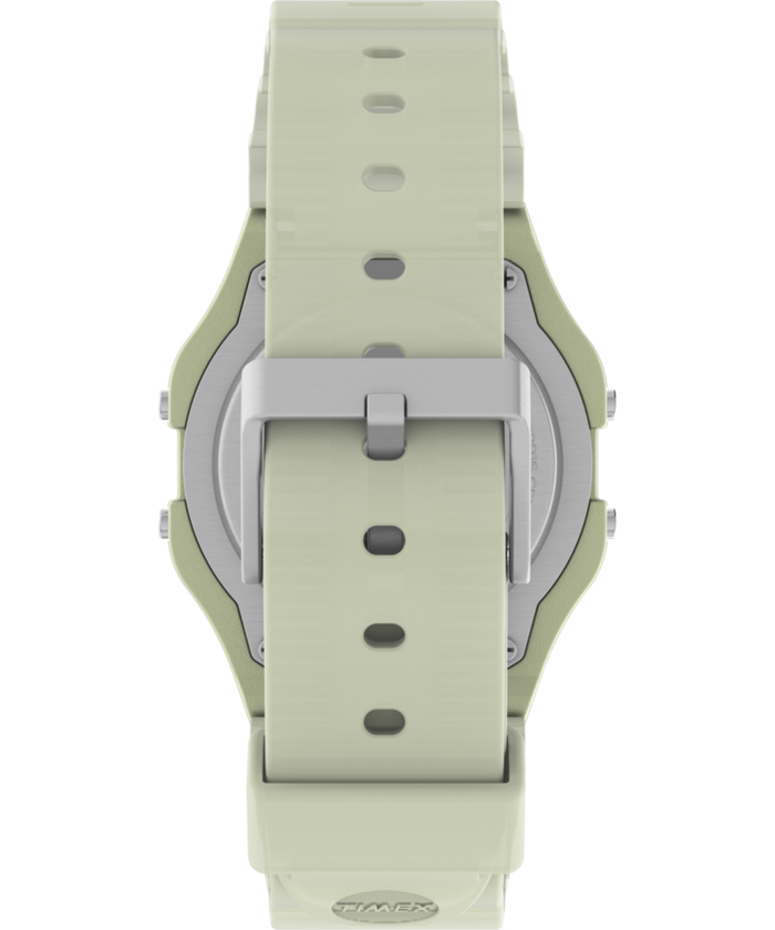 TW2Y02600 Timex T80 Glow in the Dark 34mm Resin Strap Watch Strap Image
