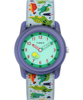 TW7C77300 TIMEX TIME MACHINES® 29mm Dinosaur Elastic Fabric Kids Watch Primary Image