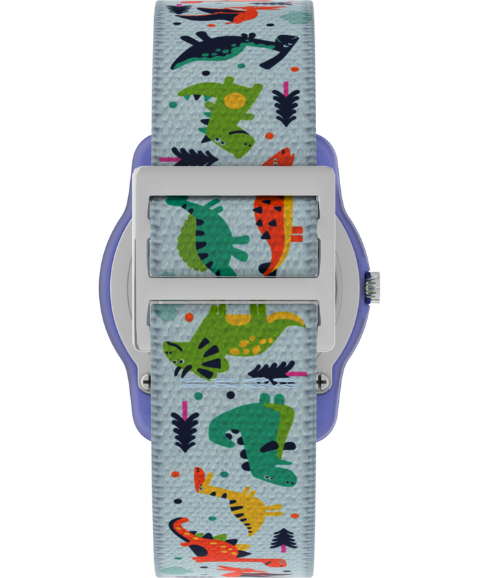 TW7C77300 TIMEX TIME MACHINES® 29mm Dinosaur Elastic Fabric Kids Watch Strap Image