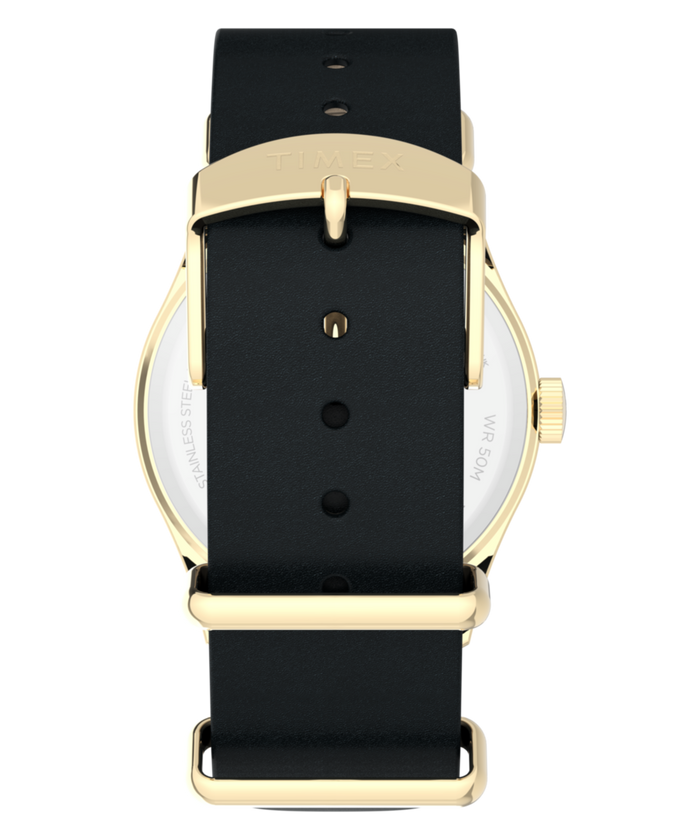 TW2Y86600 Timex Weekender® New England 34mm Leather Strap Watch Strap Image