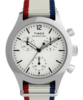 TW2Y15800 Timex Weekender New England Chronograph 40mm Eco-Conscious Fabric Strap Watch Primary Image