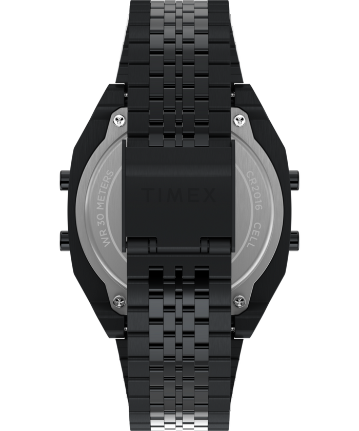 TW2Y46000 Timex x Fortnite T80 36mm Stainless Steel Bracelet Watch Strap Image