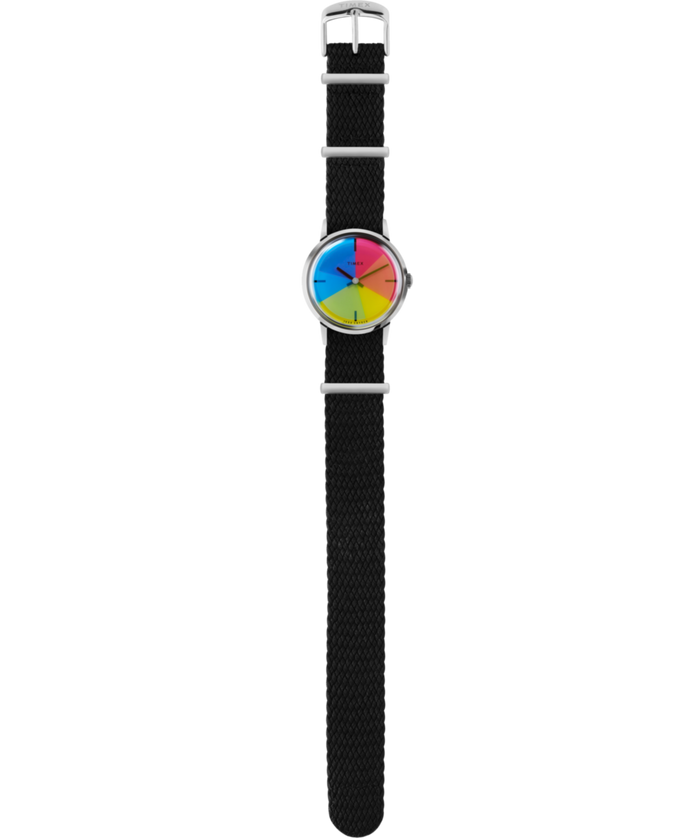 TW2T83100 Timex x Todd Snyder Marlin Hand-Wound 1969 Color Flicks Reissue Indiglo On