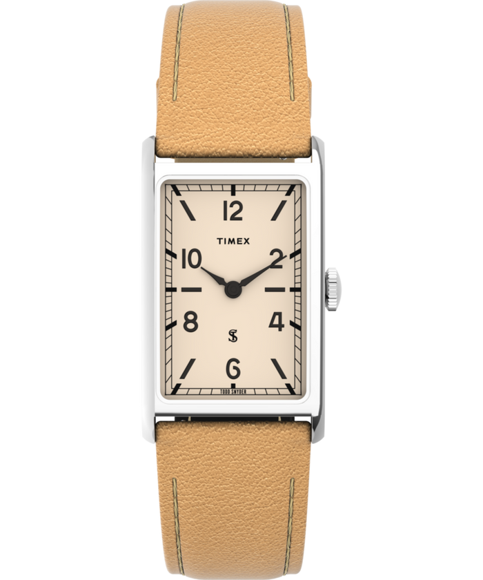 TW3A02500 Todd Snyder x Timex 1976 Lexington 21mm Leather Strap Watch Primary Image