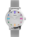 TW2U92900 Transcend™ 31mm Stainless Steel Mesh Band Watch Primary Image