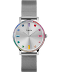 TW2W19100 Transcend 34mm Mesh Bracelet Watch Primary Image