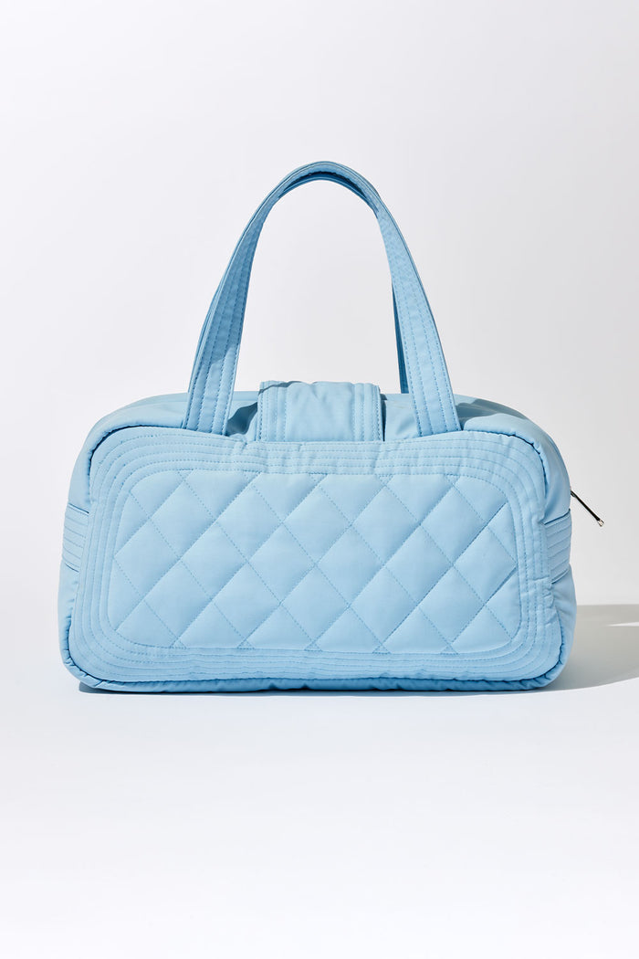 Venus Baby Blue Quilted Bag