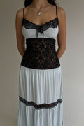 Vineyard crochet maxi dress moonlight