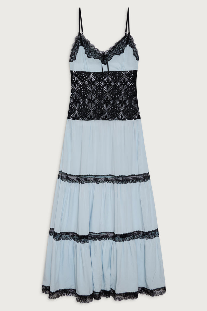 Vineyard crochet maxi dress moonlight