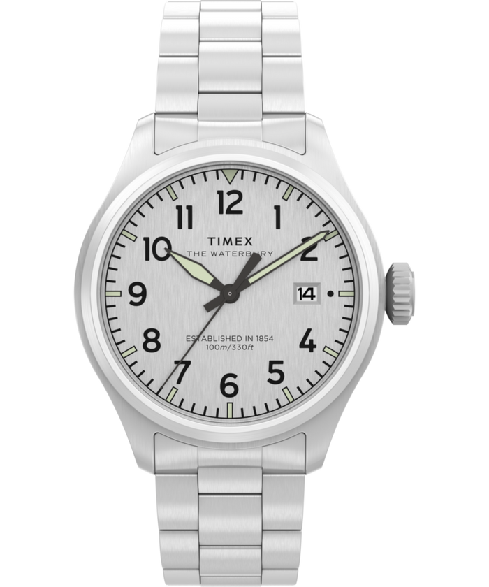 TW2Y18800 Waterbury Ace 41mm Stainless Steel Bracelet Watch Primary Image