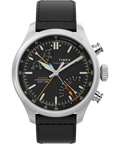 TW2Y70000 Waterbury Ace Fly-Back Chronograph 43mm Leather Strap Watch Primary Image